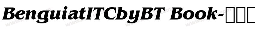 BenguiatITCbyBT Book字体转换